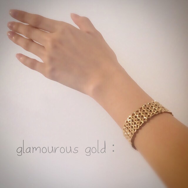 glamorous gold：bracelet