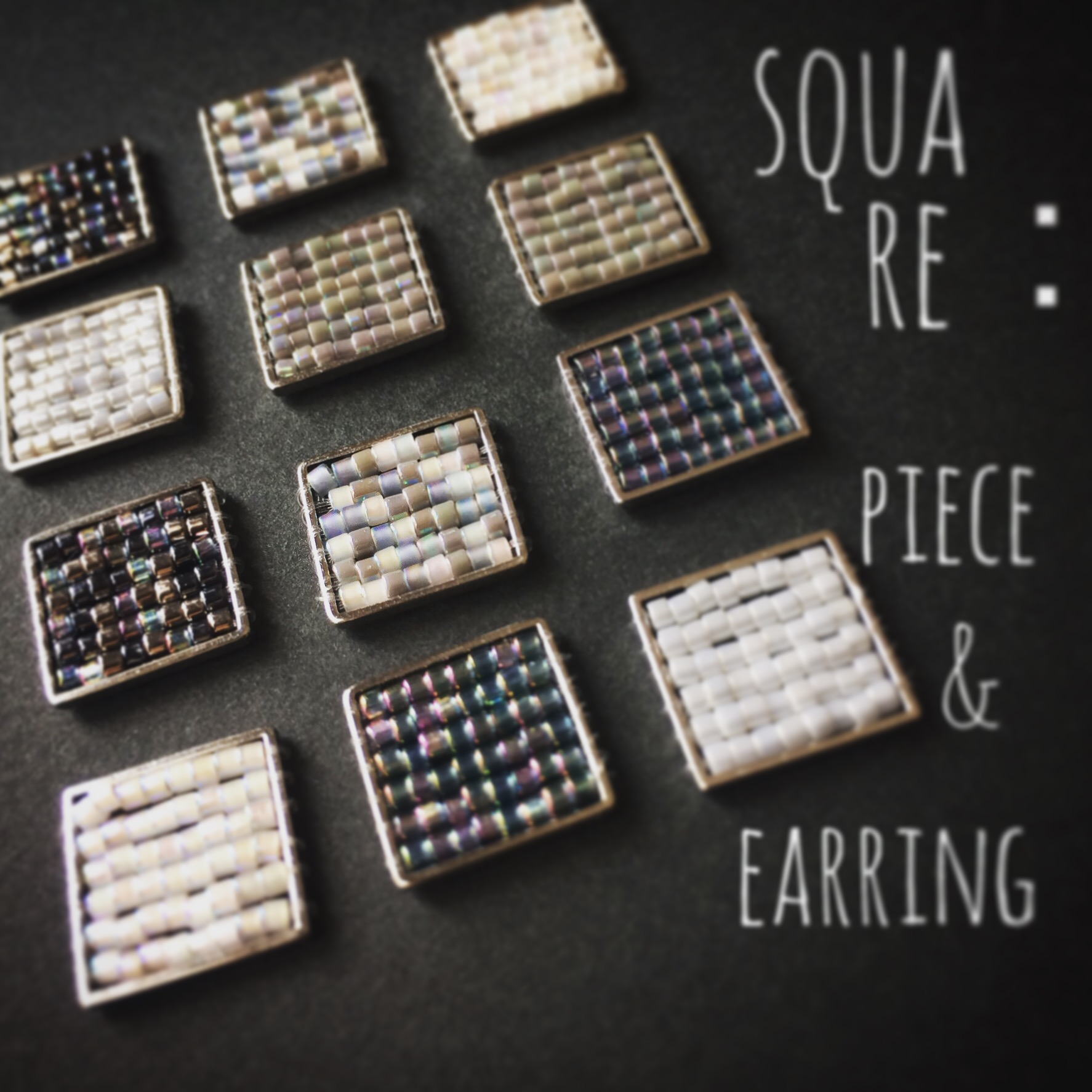 square：pierce & earring