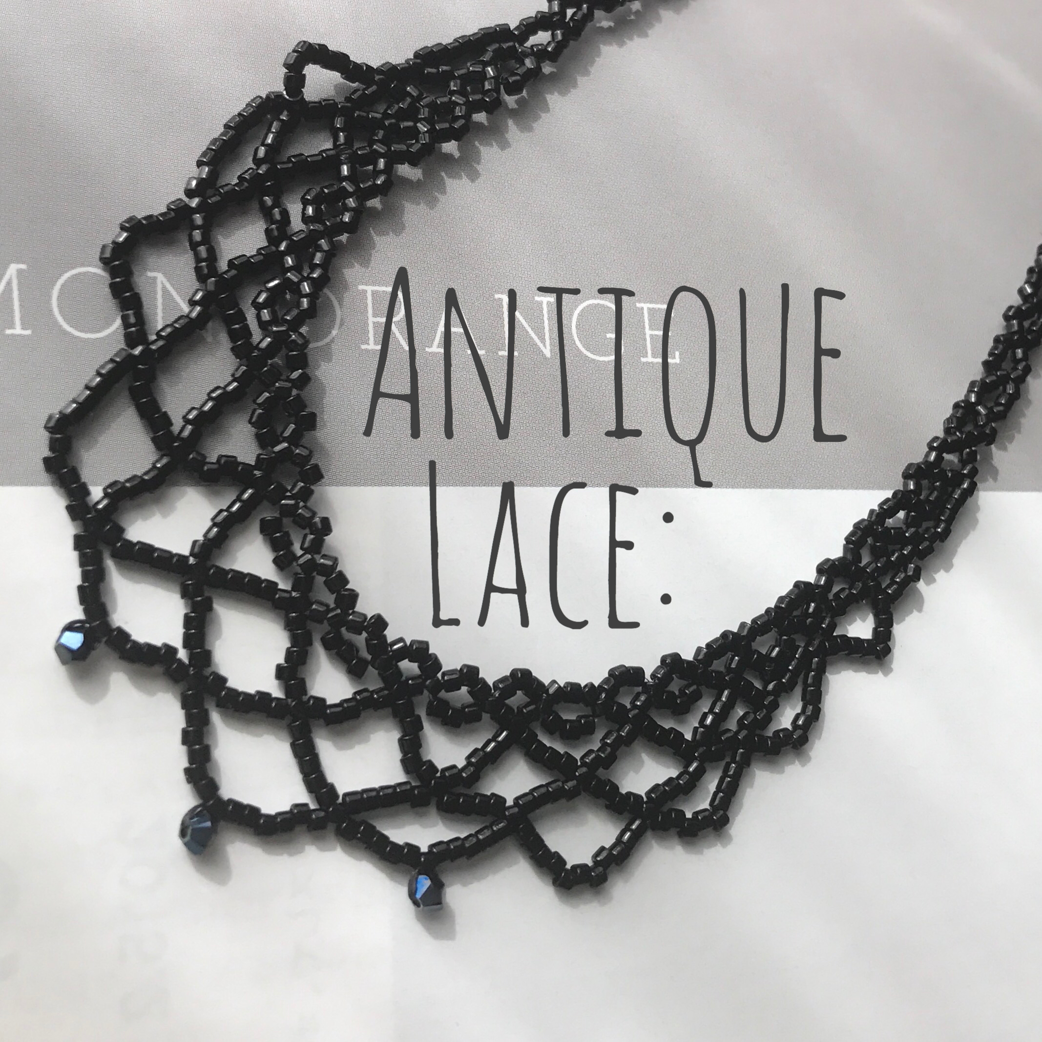 Antique lace：necklace
