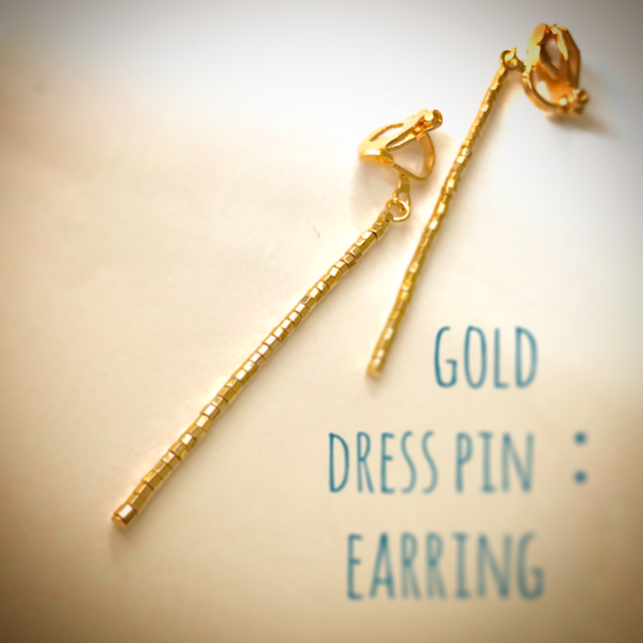 dress pin：pierce & earring