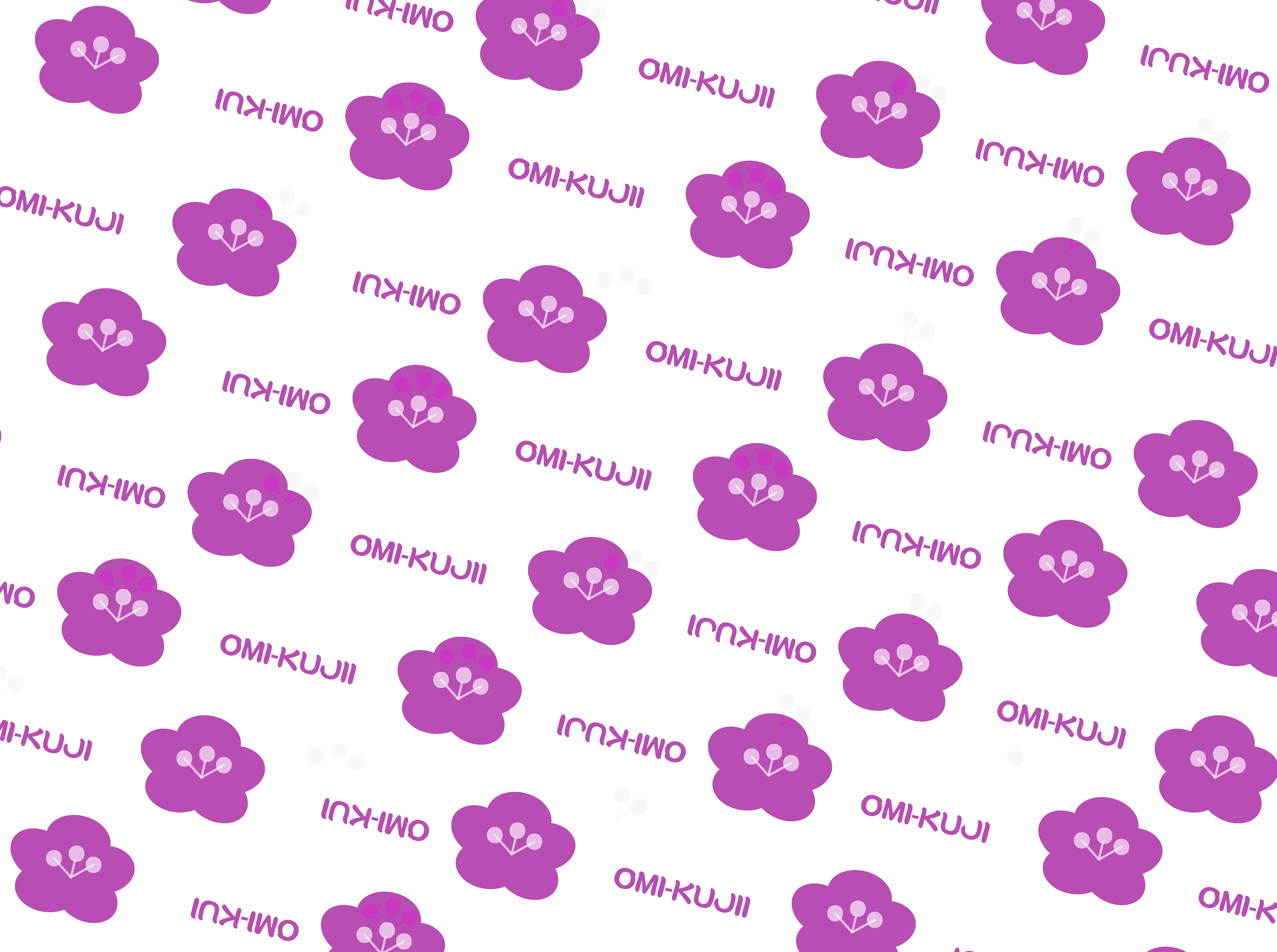 omitsuのお正月　「OMI-KUJI」