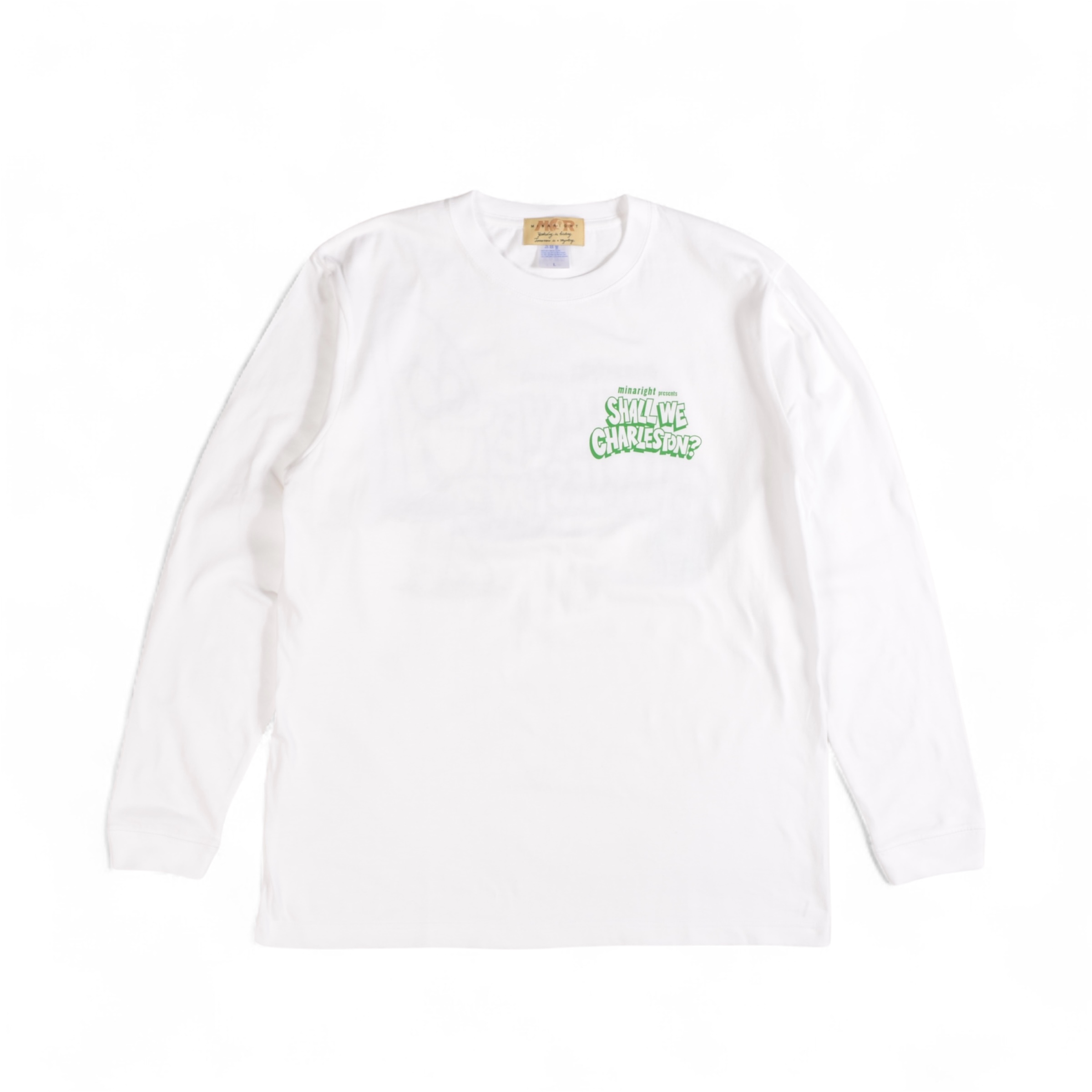 SHALL WE CHARLESTON? L/S TEE & SHOPPING BAG