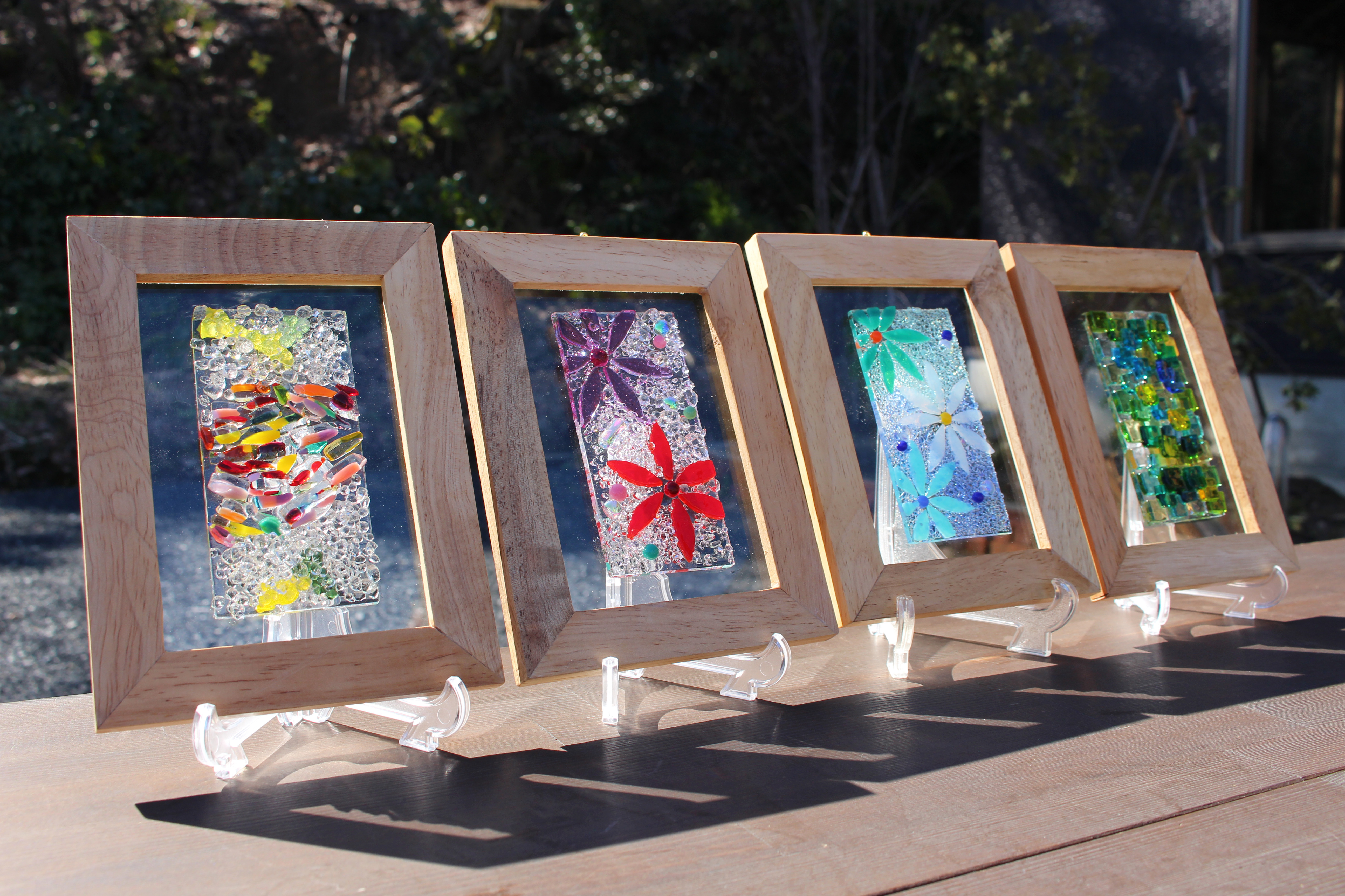 【制作体験について】ガラスフュージングでつくる “フレームオーナメント”