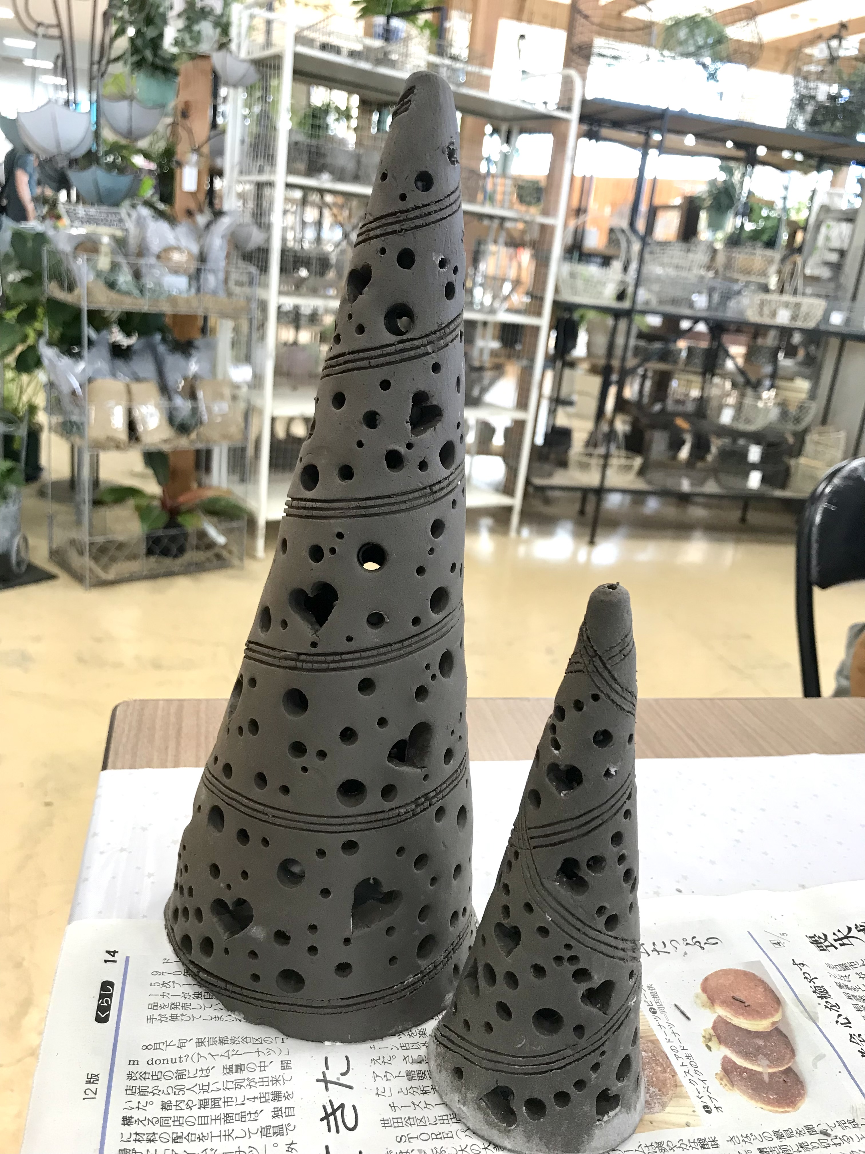 こねこねクリスマスツリー