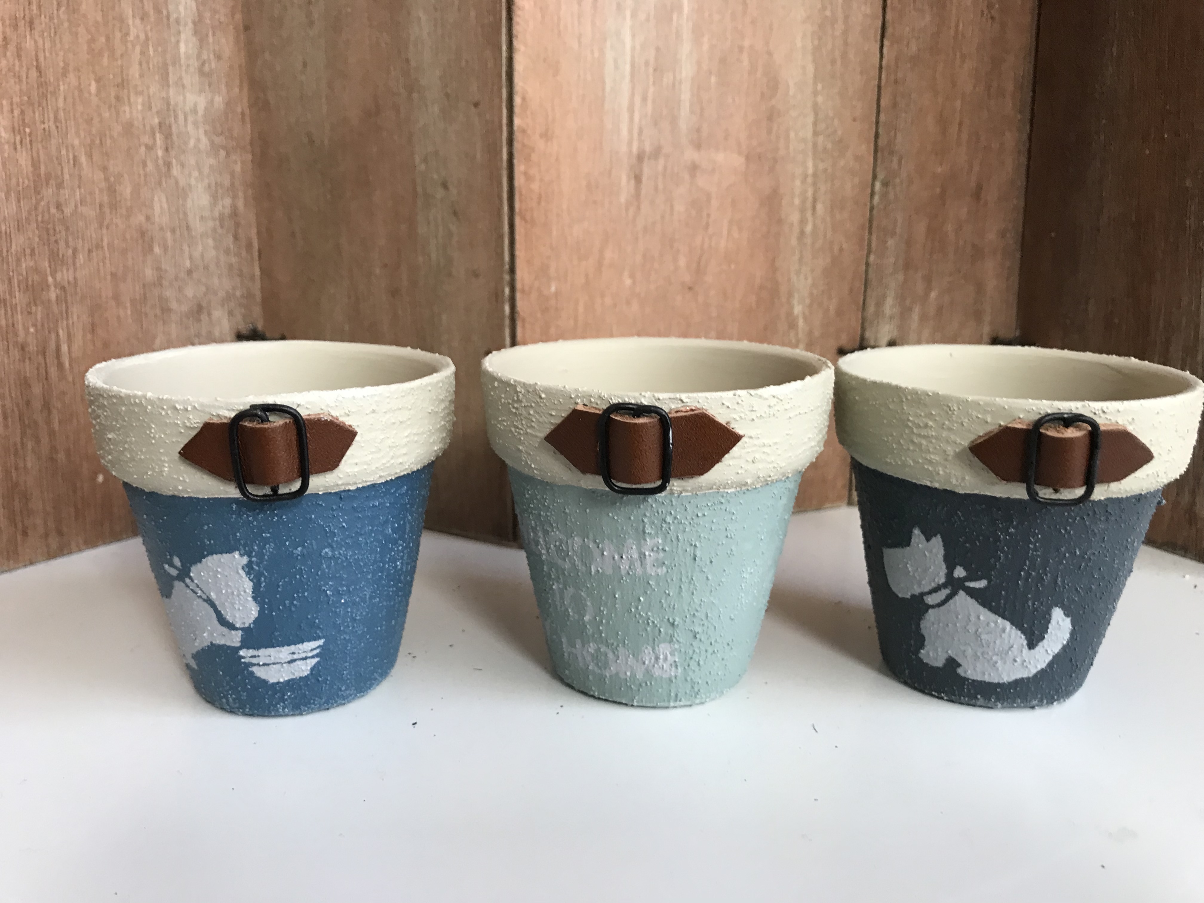 ワンコの植木鉢