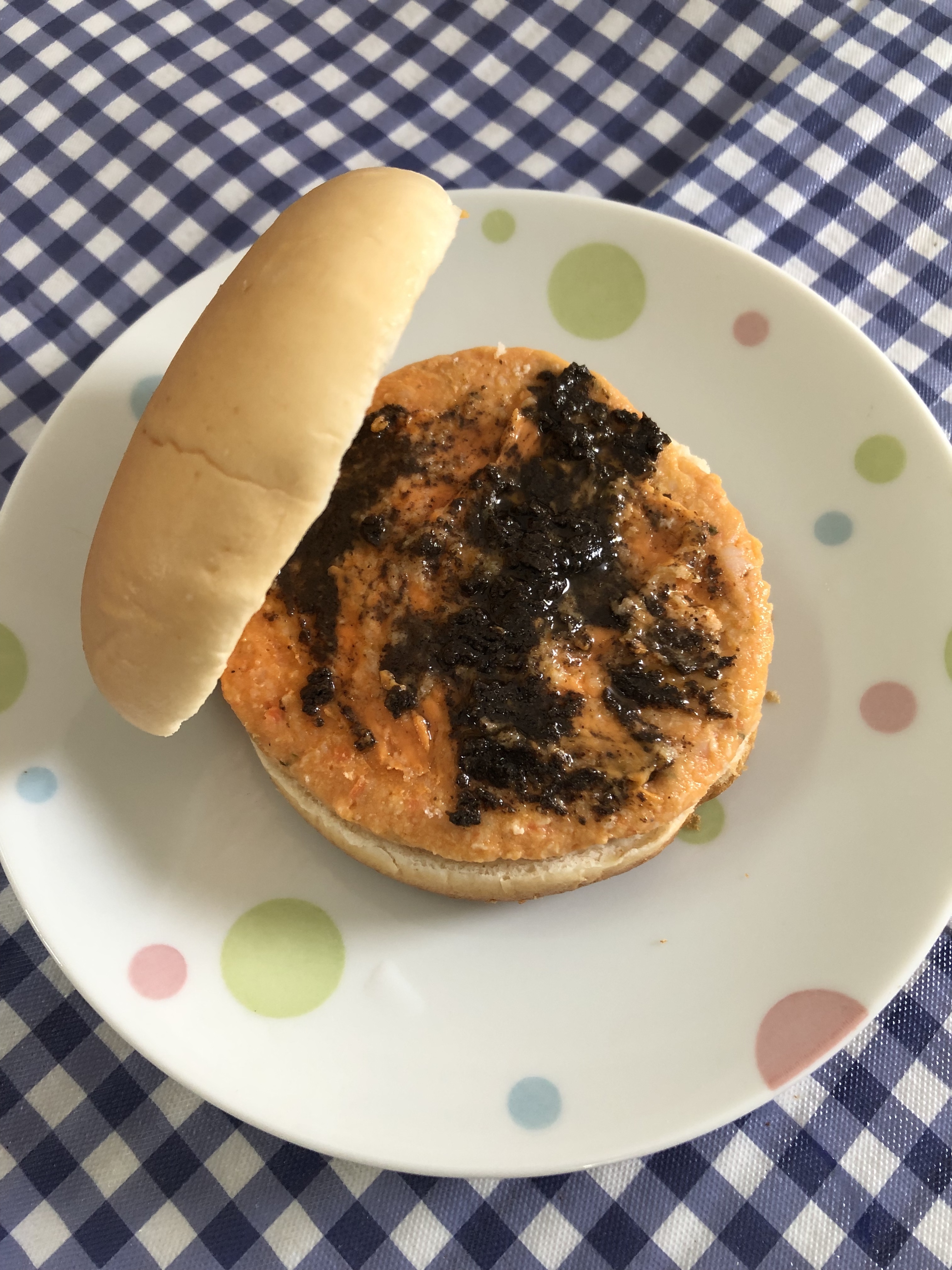 コンビニバーガー＋ペッパーペースト＝レベルアップ