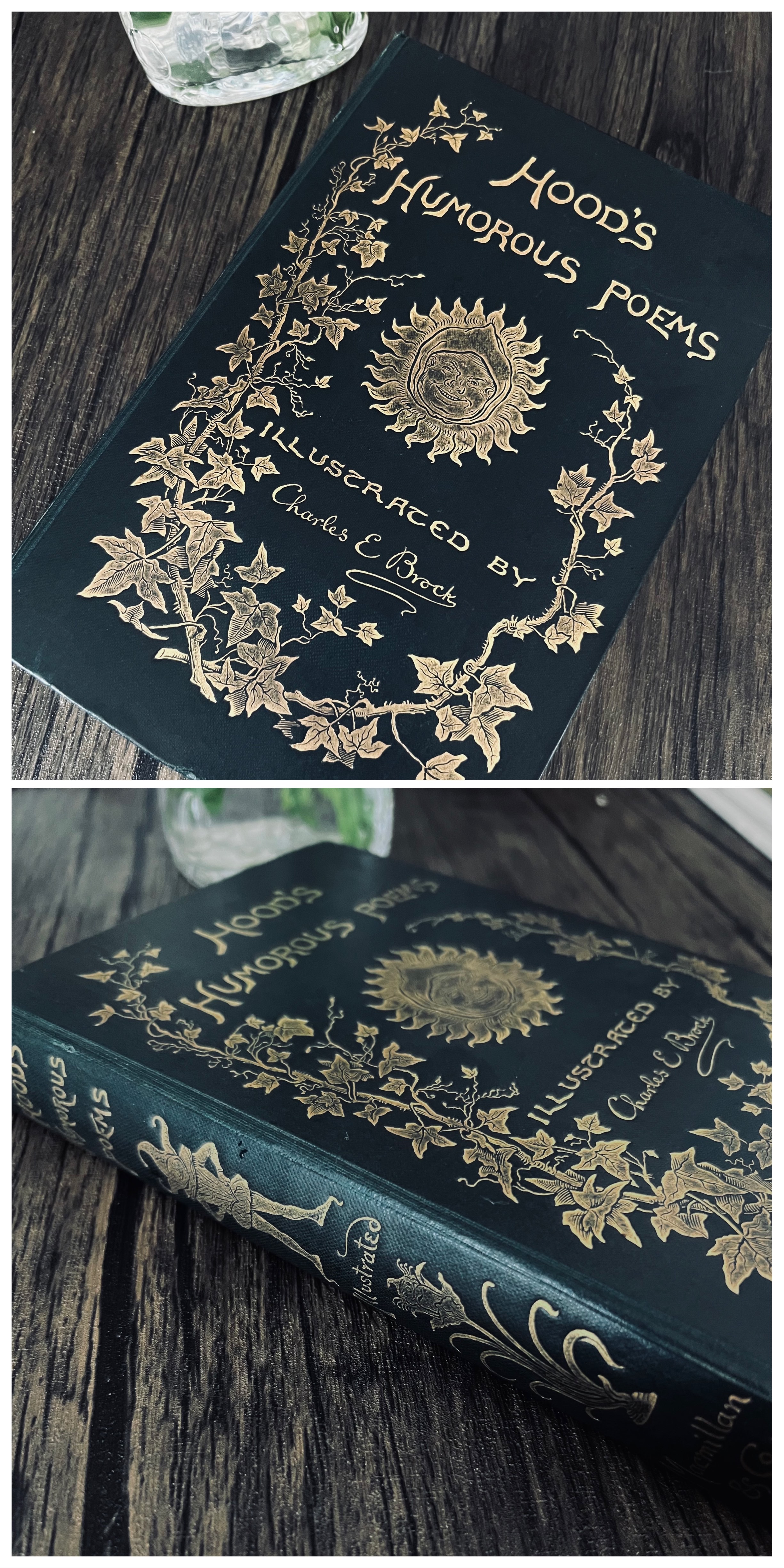 アンティーク洋書リメイクノート