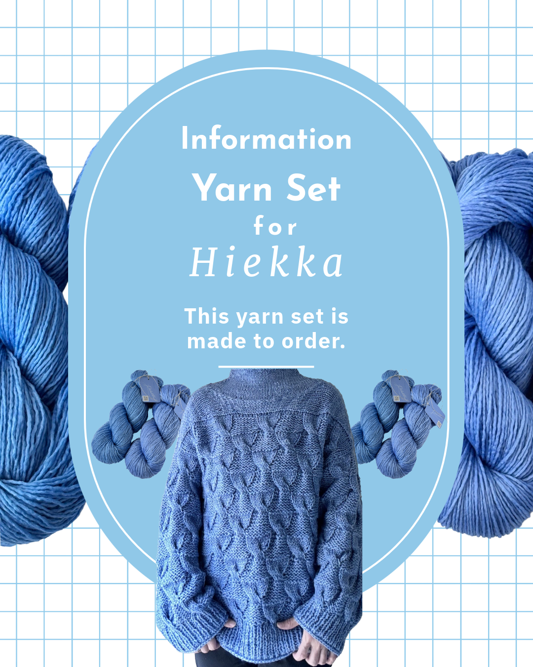 Yarn Set for Hiekka 受注販売のお知らせ