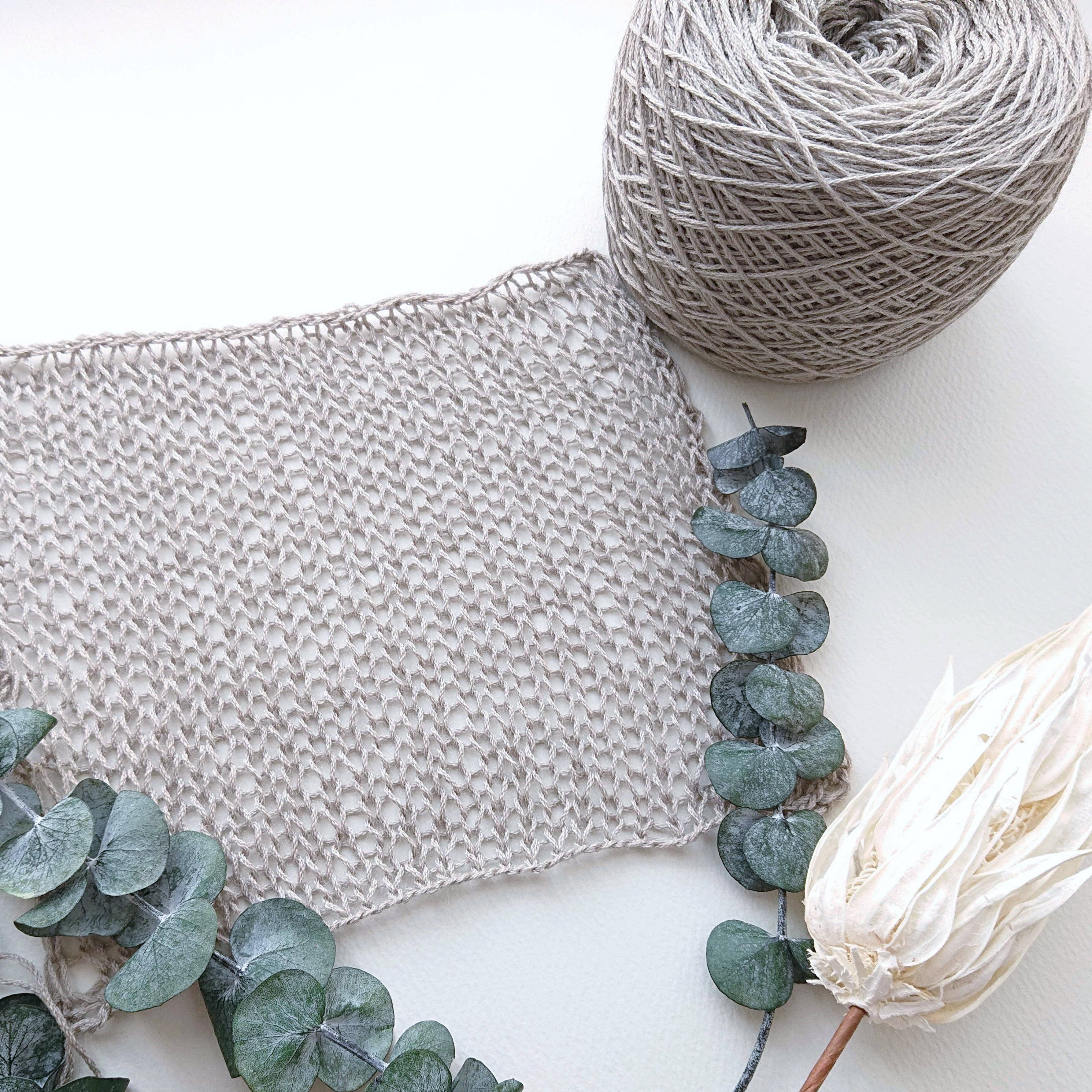 Shiny Yarn～シャイニーヤーン～のゲージなどについて