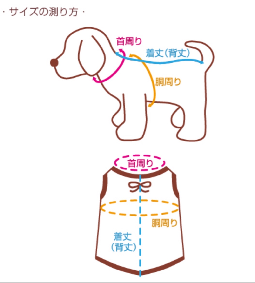 サイズの測り方
