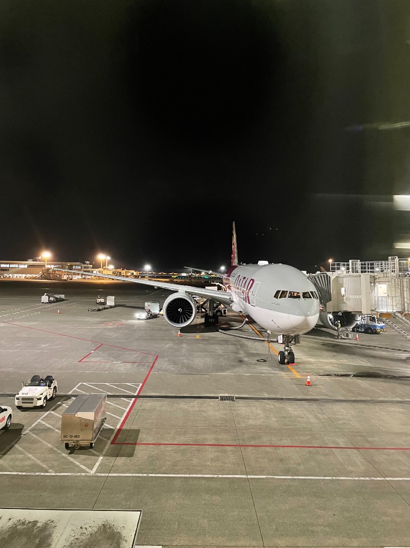 成田空港より行ってまいります✈