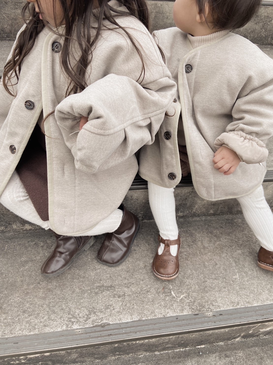 original item " reversible flare coat "