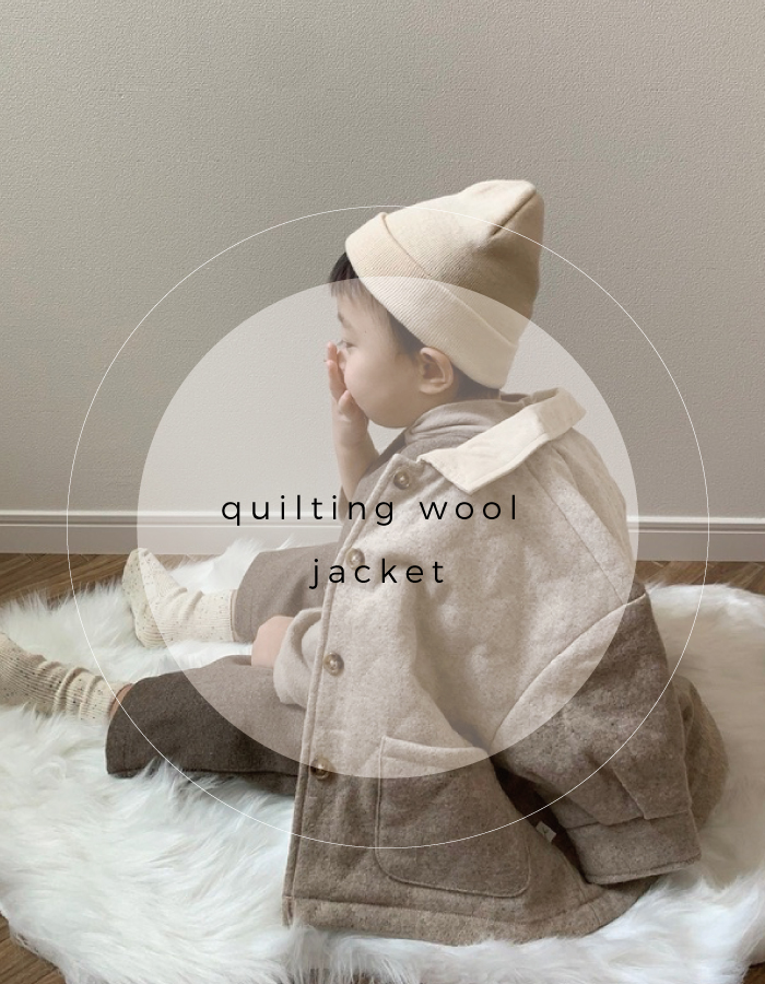 unem. original " quilting wool jacket "
