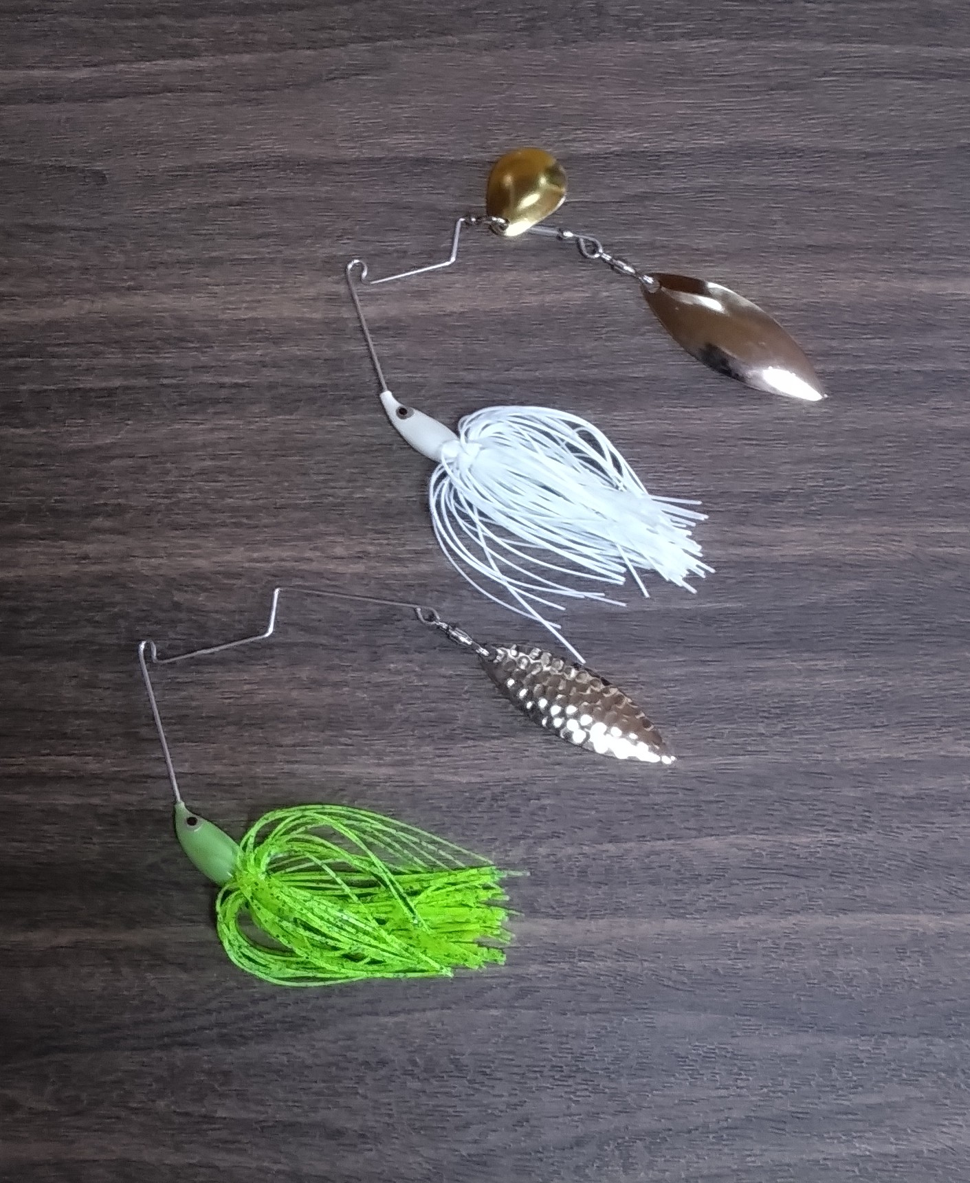 スピナーベイト完成しました