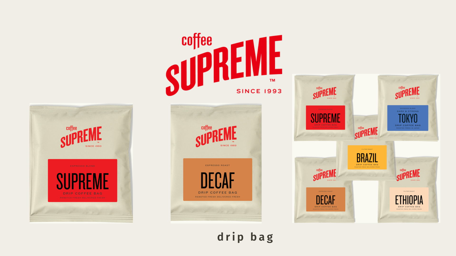 【新入荷】ニュージーランドのコーヒーロースターカンパニー Coffee Supreme