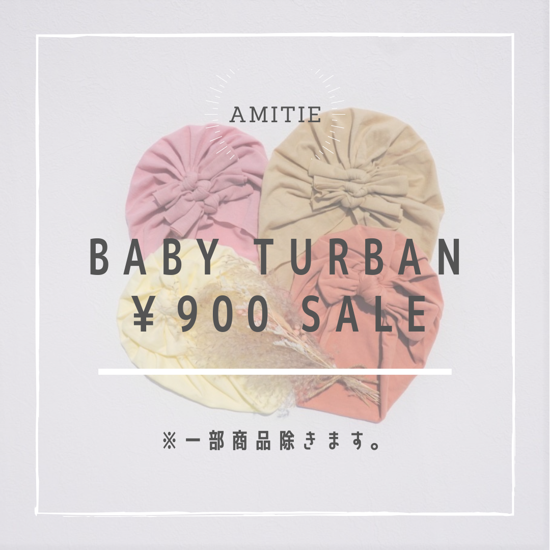 turban ￥900　sale!