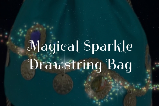 Magical Sparkle Drawstring Bagの特設ページ開設のお知らせ