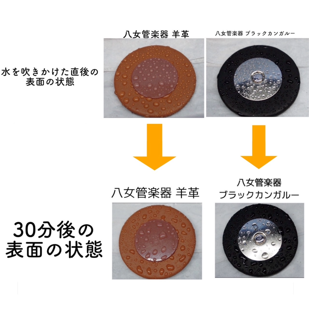 🎵 演奏中の水分対策に最適！八女管楽器の高撥水タンポの魅力