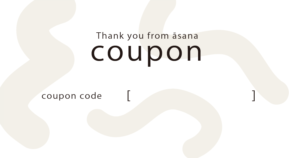 【Thank you for reviewing!】レビュー記入でクーポンゲット！