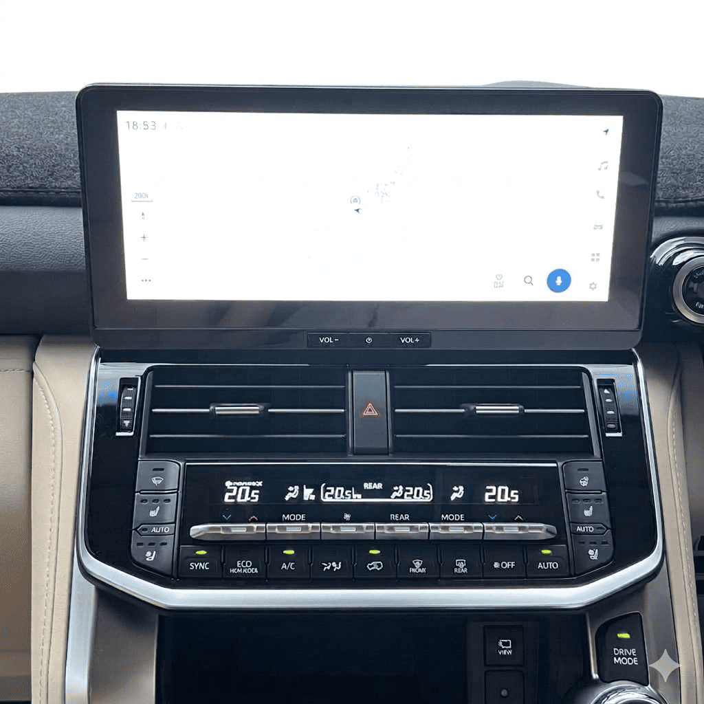 ランドクルーザー300一部改良後専用　スマートフォンホルダー　取付方法