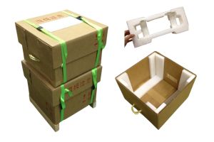 計測機器 輸送箱(紐取っ手、伝票貼付板、緩衝材）