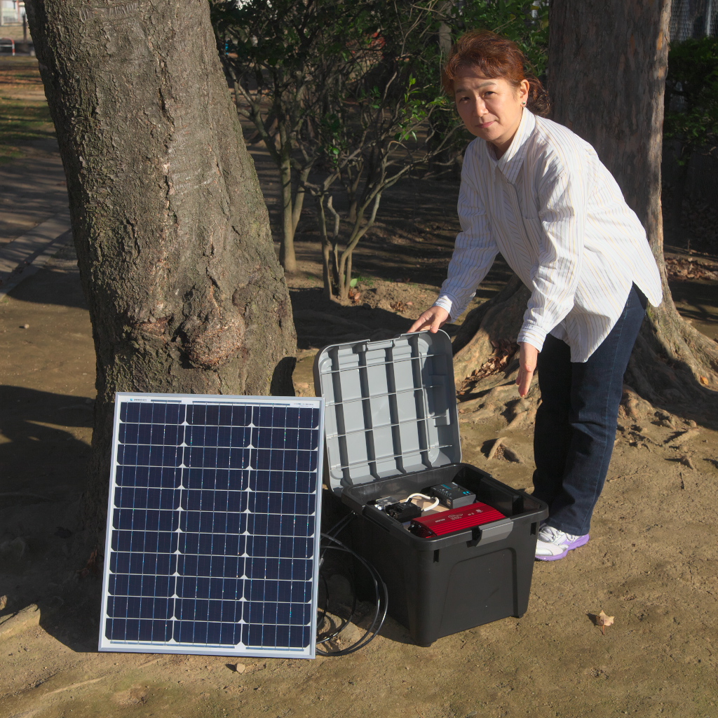 リチウムイオン充電池搭載の新型ソーラー発電機4機種をショップにアップしました。