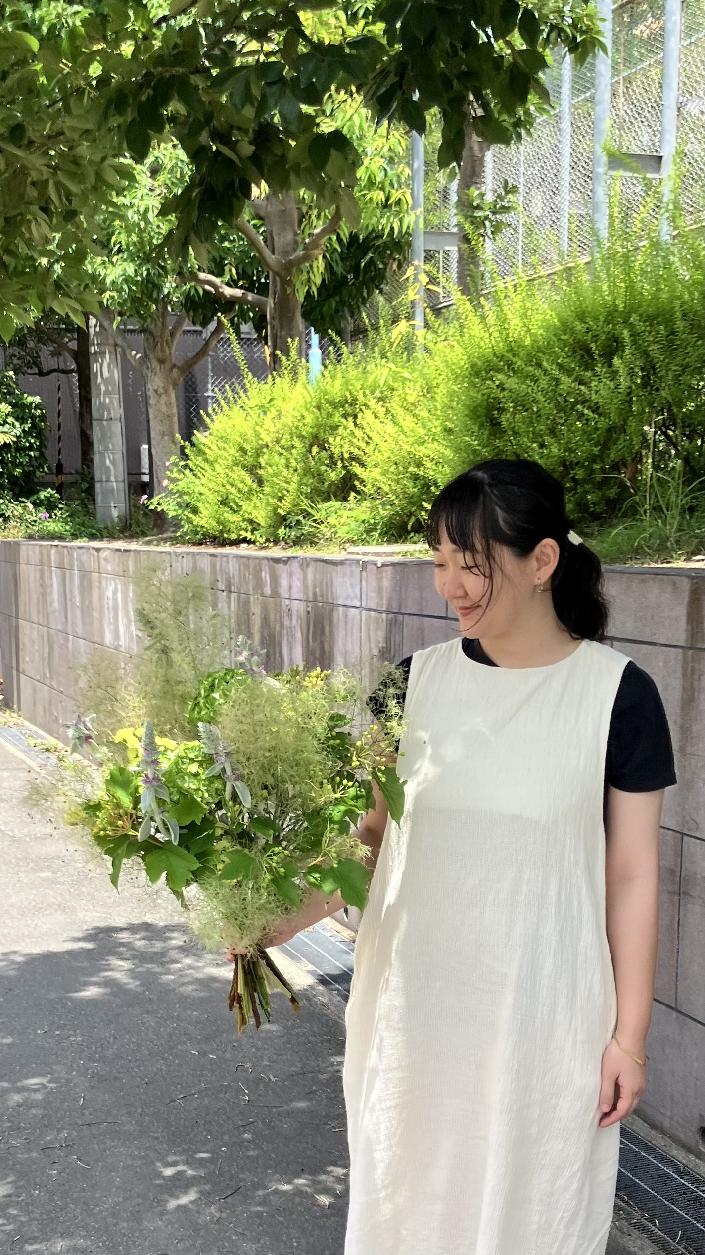 人と花　01