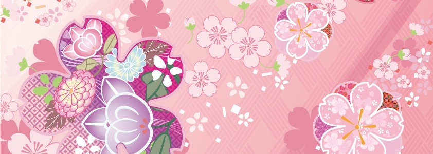 和柄の花文字絵柄をご紹介します(^ ^)