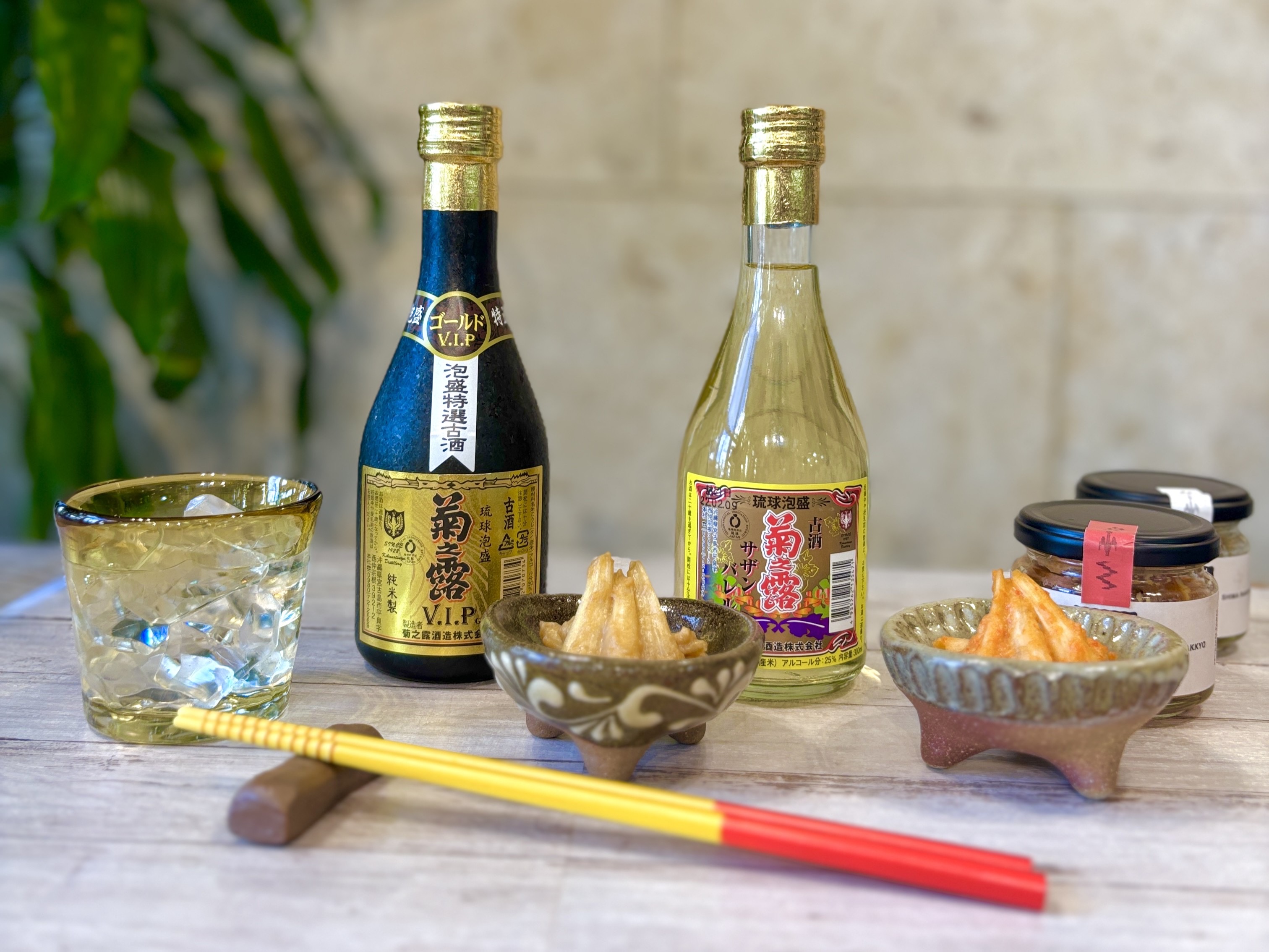 泡盛メーカー「菊之露酒造」とのコラボ