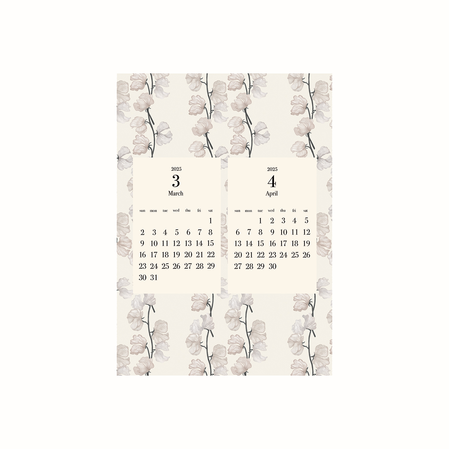2025 March & April