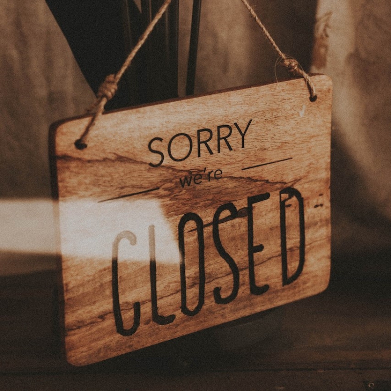 11/22(土)~29(土) 発送お休みのお知らせ