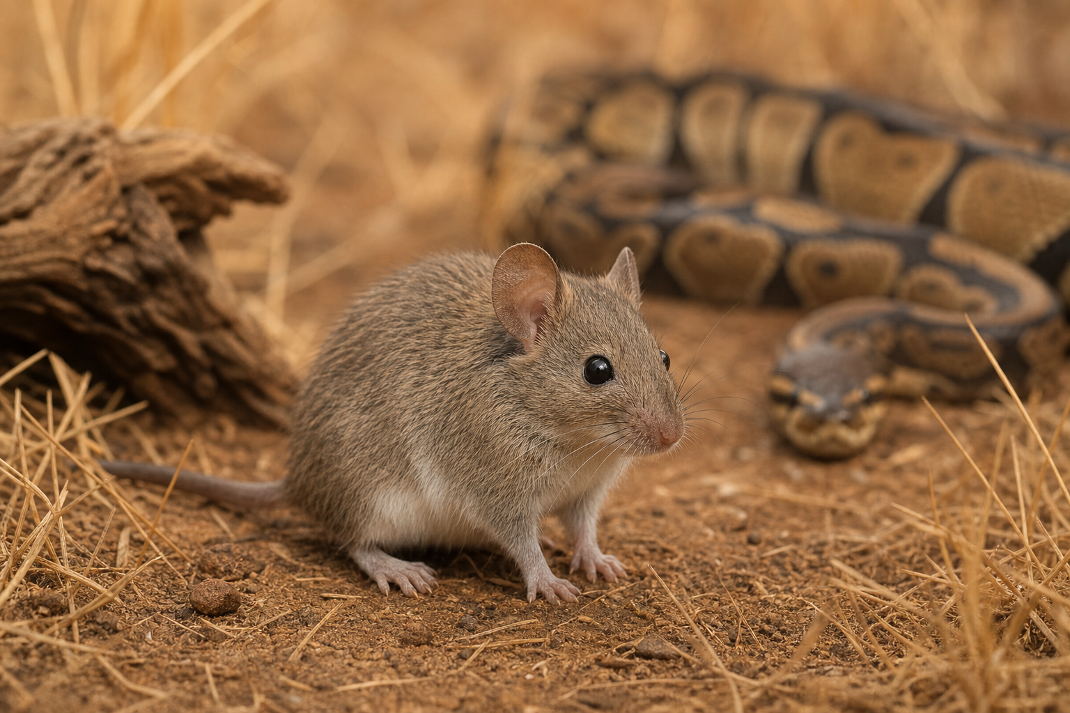 ヤワゲネズミとは？ボールパイソンの餌としての特徴
