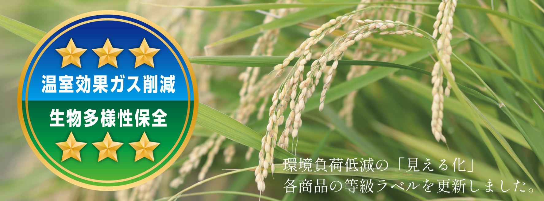 【情報更新】環境負荷低減の「見える化」等級ラベルを更新しました!