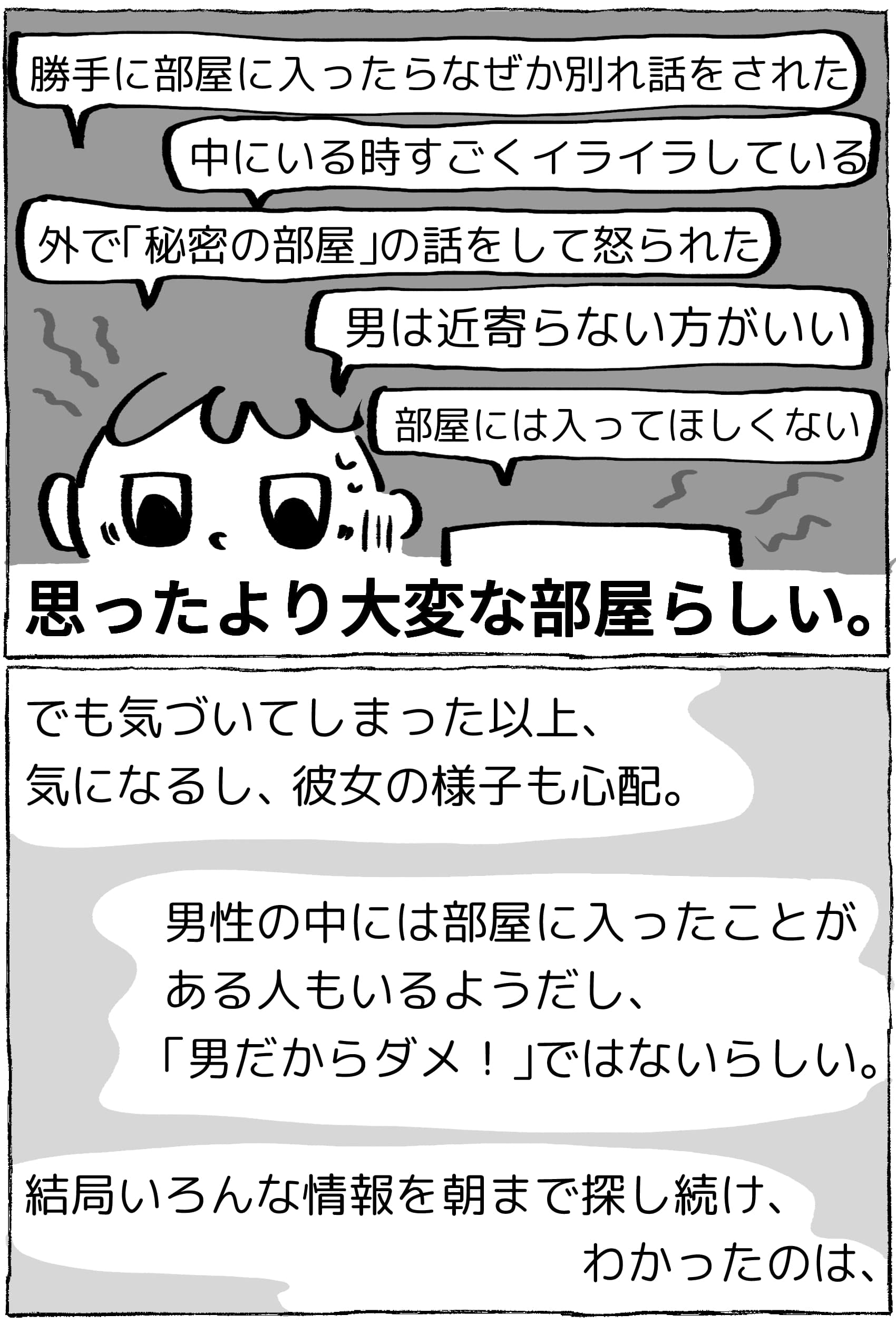 僕の彼女の部屋②