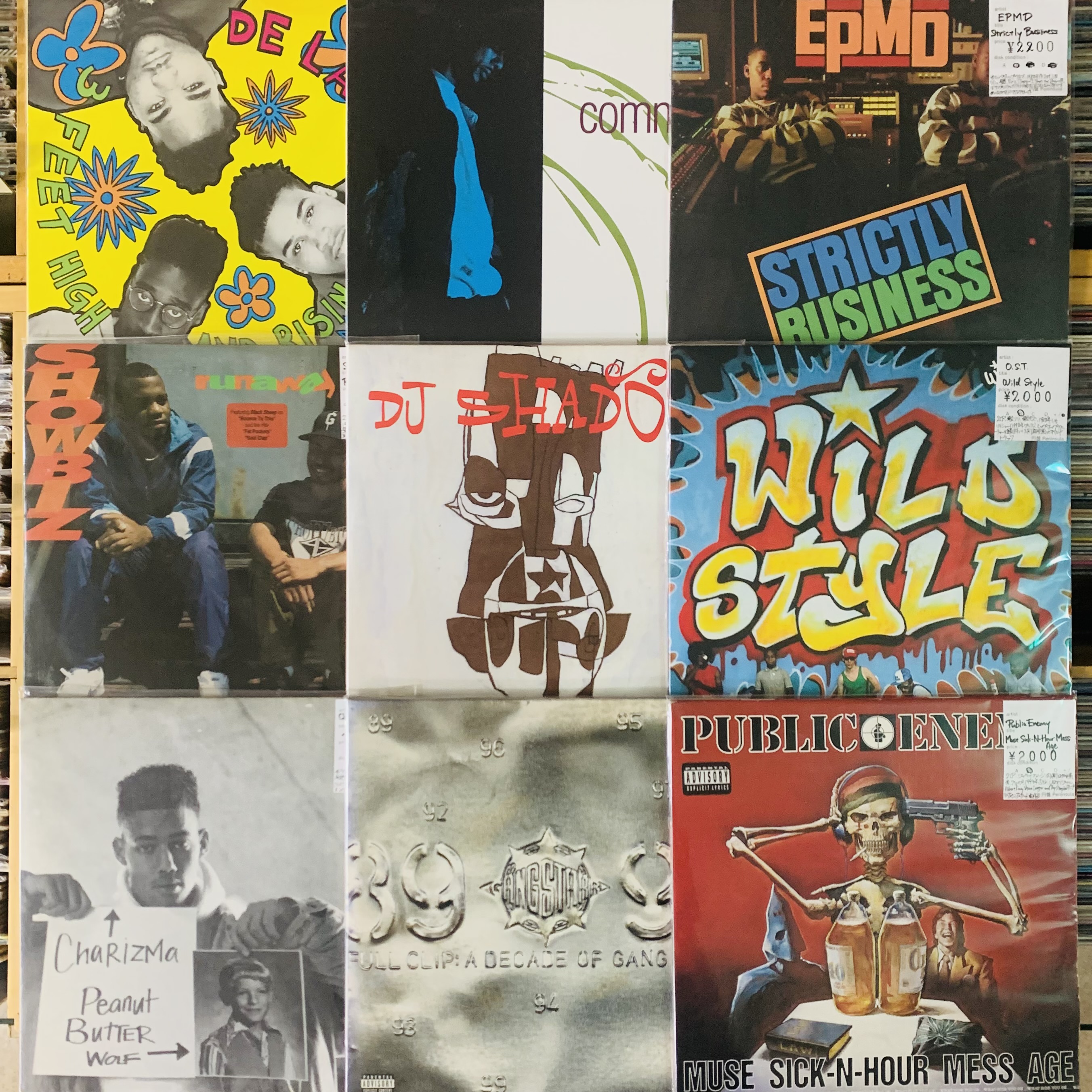 10月1週目 新入荷 レコード ヒップホップ プログレッシブロック ジャズ ワールドミュージック