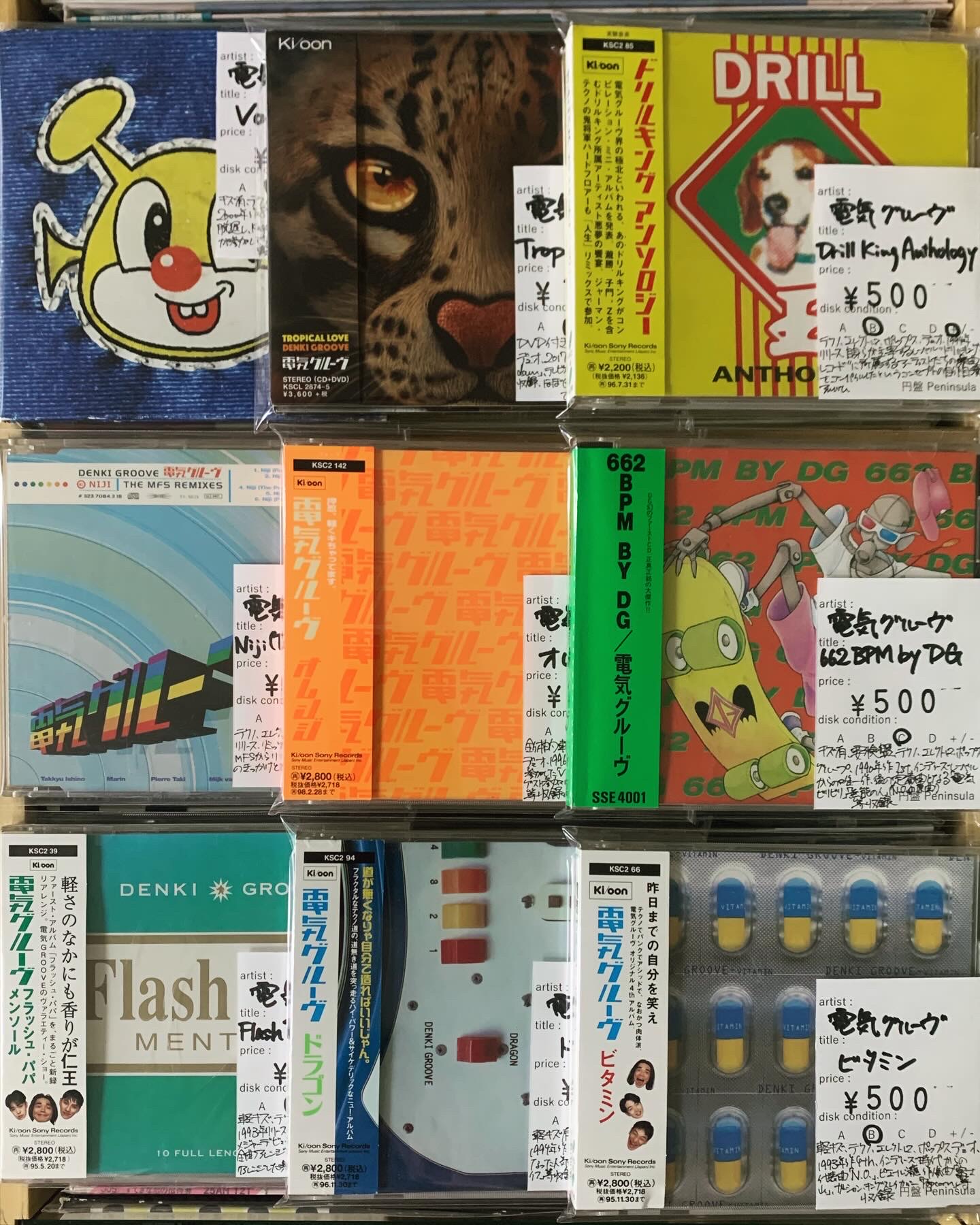 6月4週目 新入荷 CD 電気グルーヴ