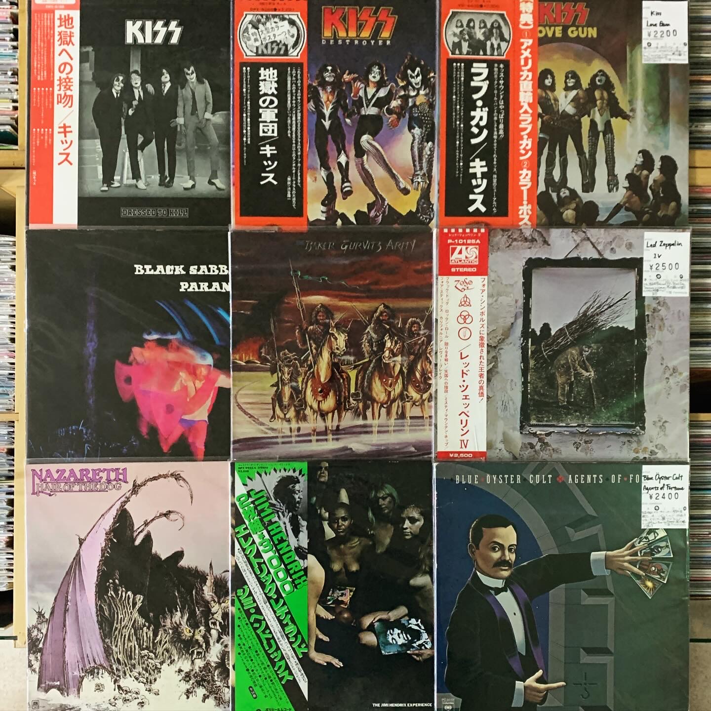 5月5週目 新入荷 LP ハードロック ブルースロック 70's