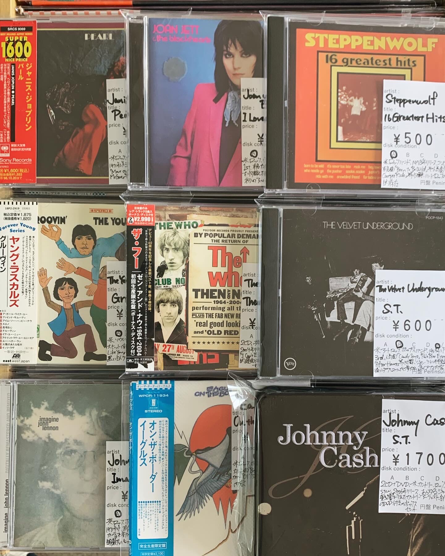 5月4週目 新入荷 CD ロック