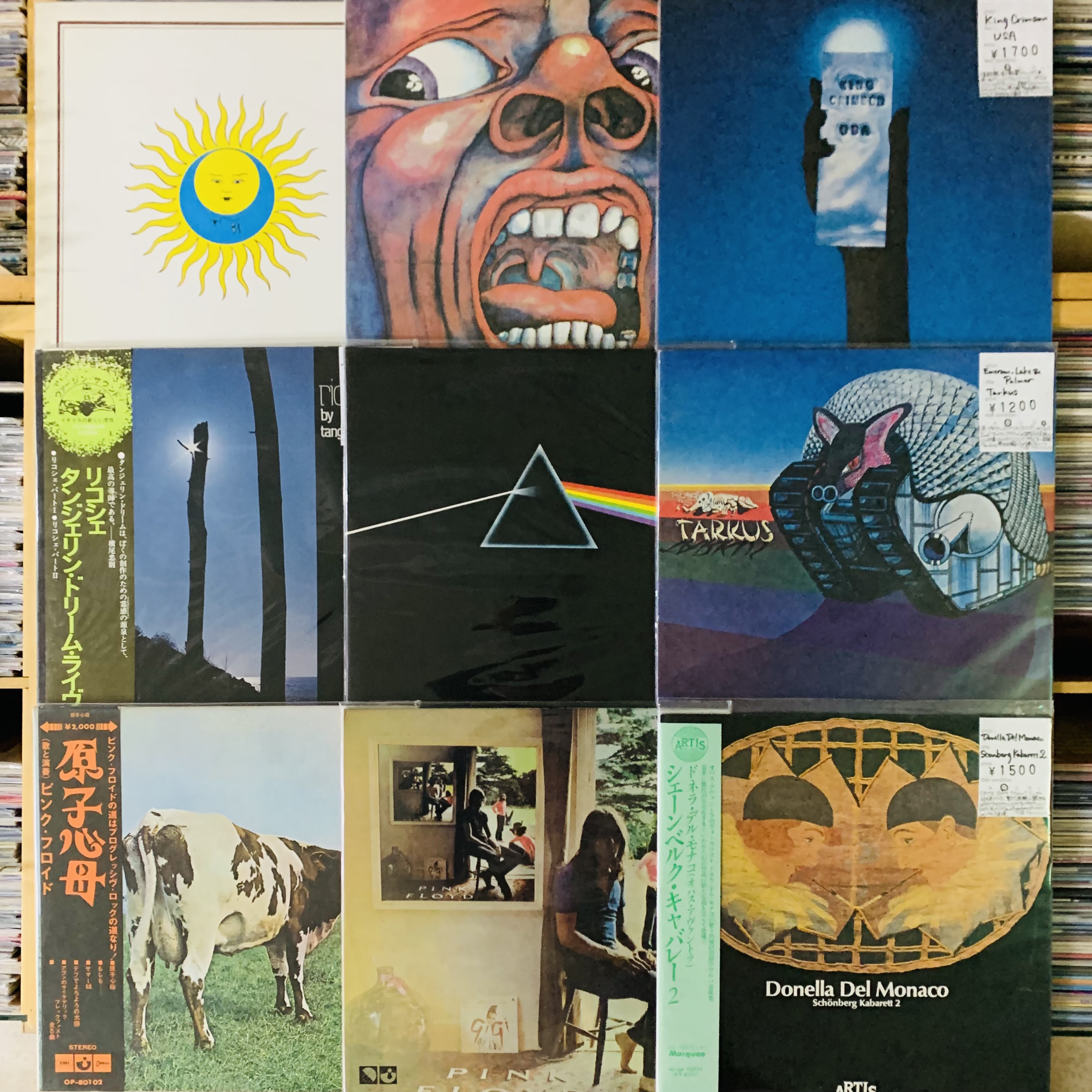 10月3週目 新入荷 レコード プログレッシブロック 国内ロック 野球EP ブラックコンテンポラリー