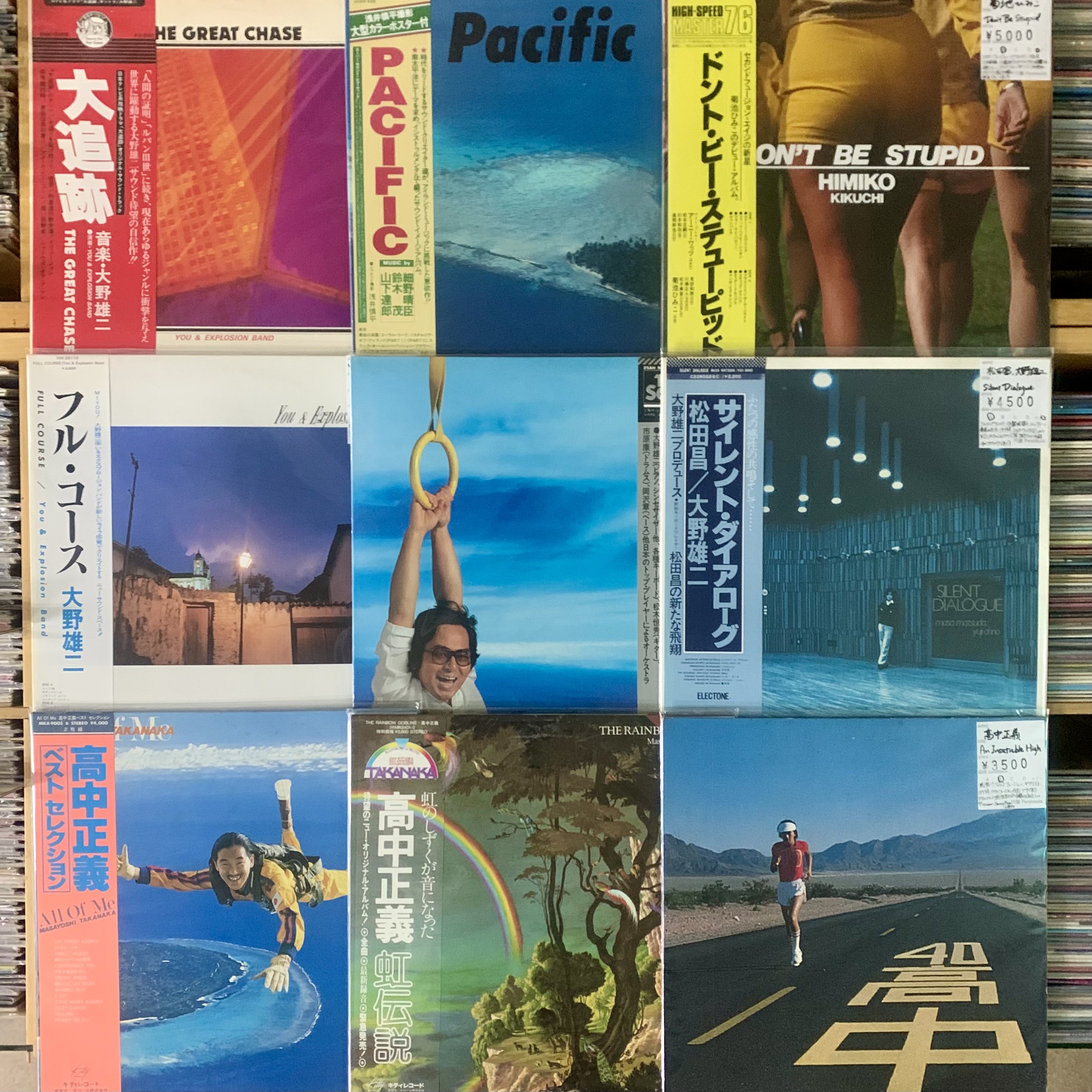 2月1週目 新入荷 レコード 和フュージョン パワーポップ 和モノEP テクノ