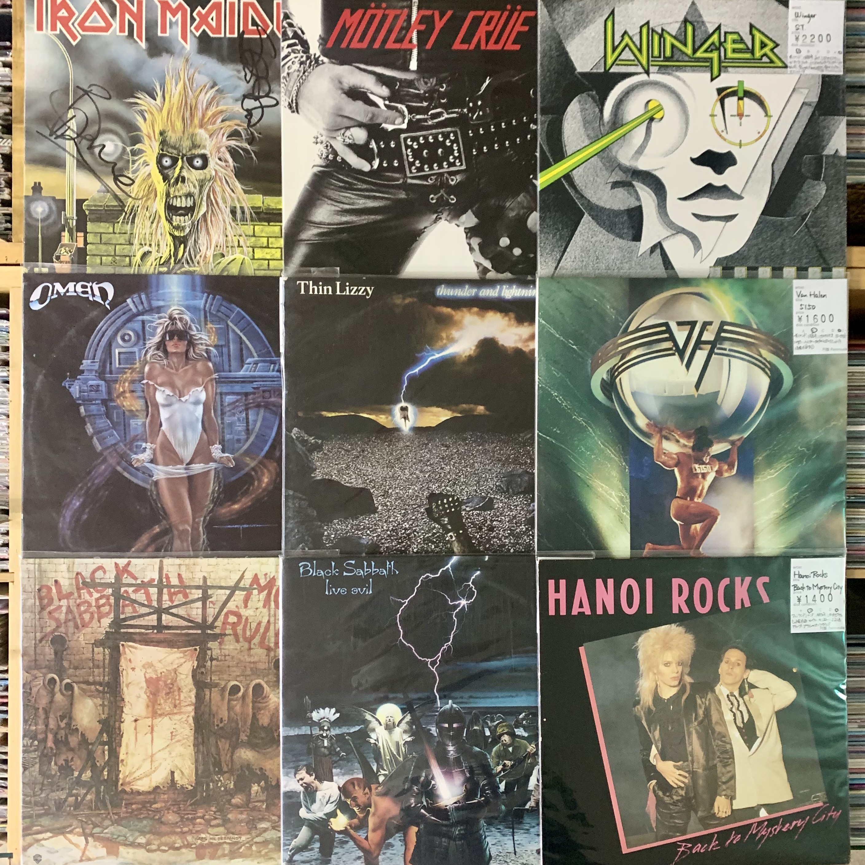 9月3週目 新入荷 レコード ハードロック  ジャパニーズテクノ 国内ロック 90's〜R&B