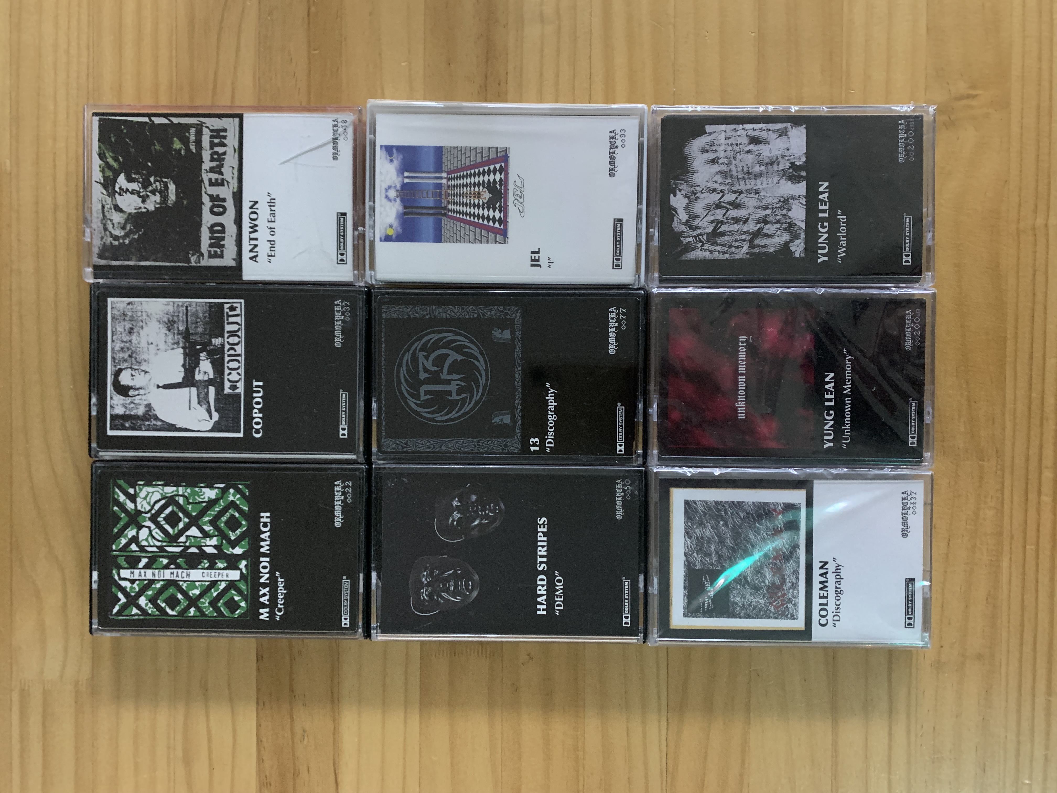 ORMOLYCKAカセットテープ入荷