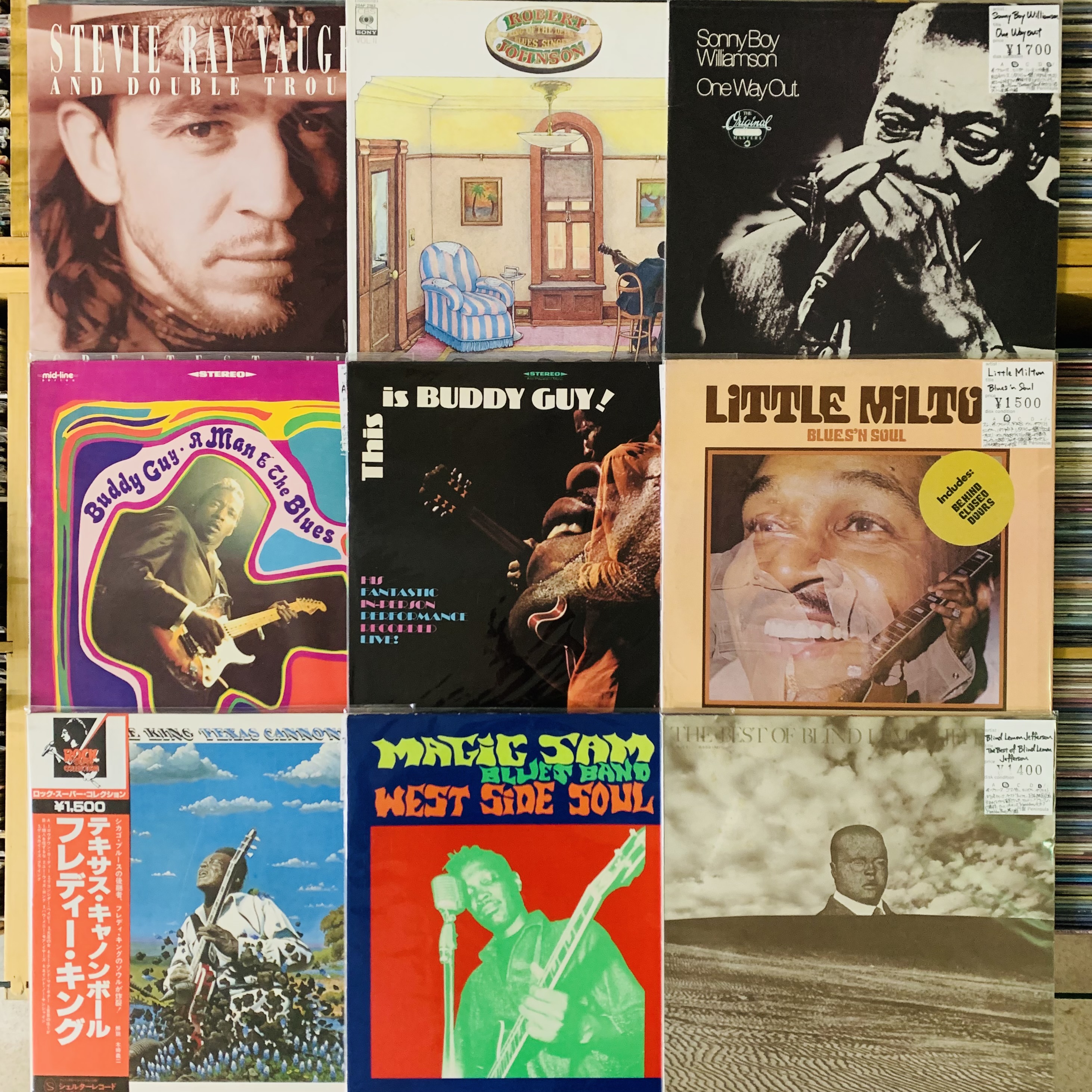 12月4週目 新入荷 レコード ブルース ハードコアパンク テクノ ポップス