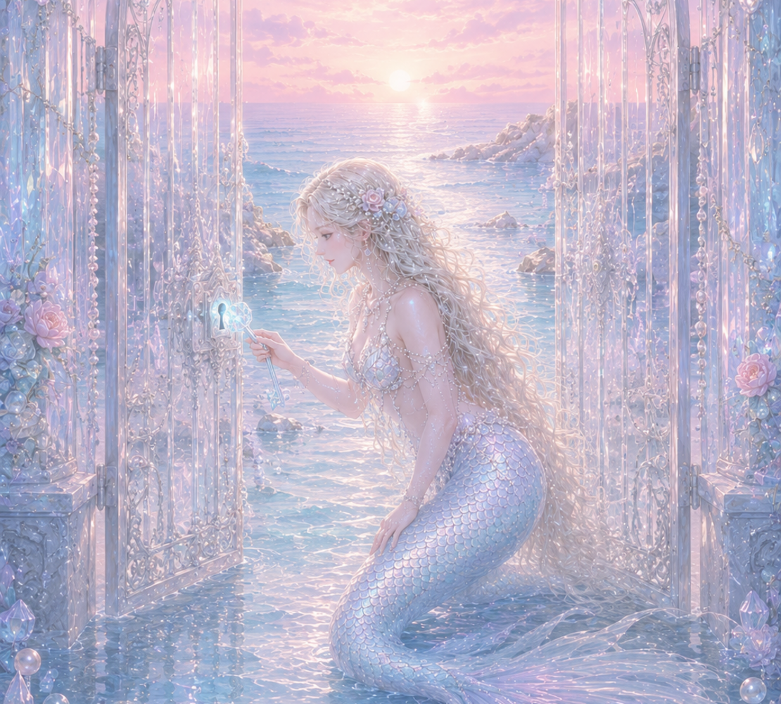 【人魚姫の海のお守り診断】C「夜明けの鍵」を選んだあなたへ