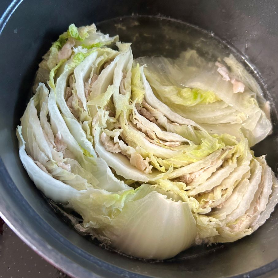 [レシピ_#30] 豚肉と白菜のミルフィーユ鍋