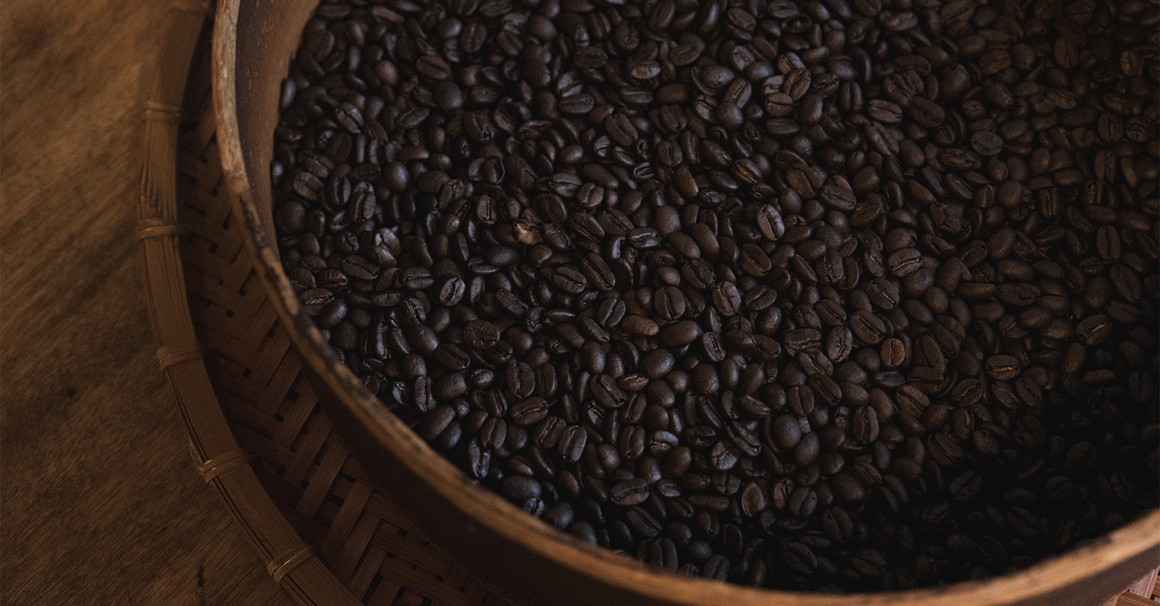 《珈琲豆へのこだわり》