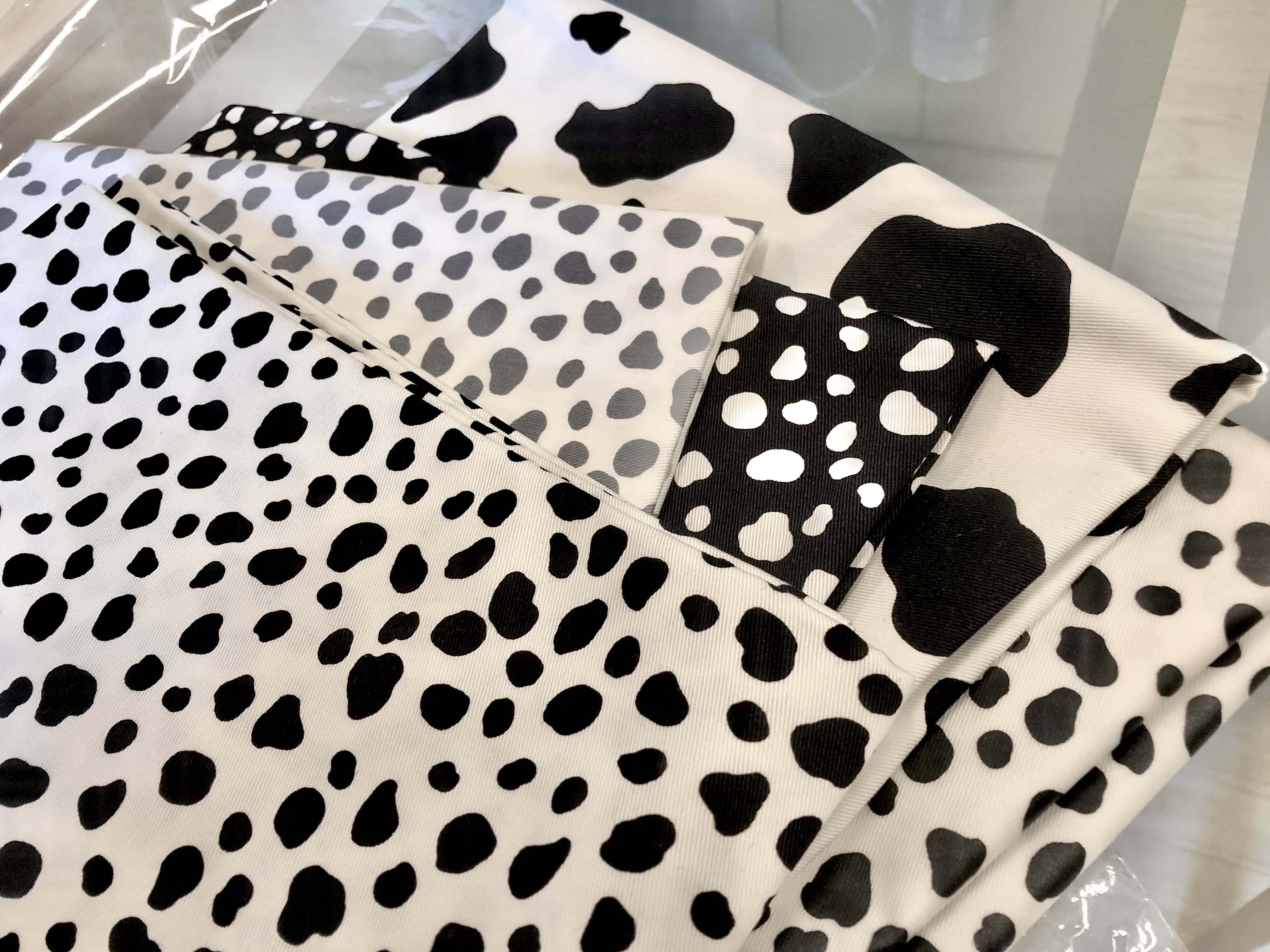 ダルメシアン and 牛柄♪