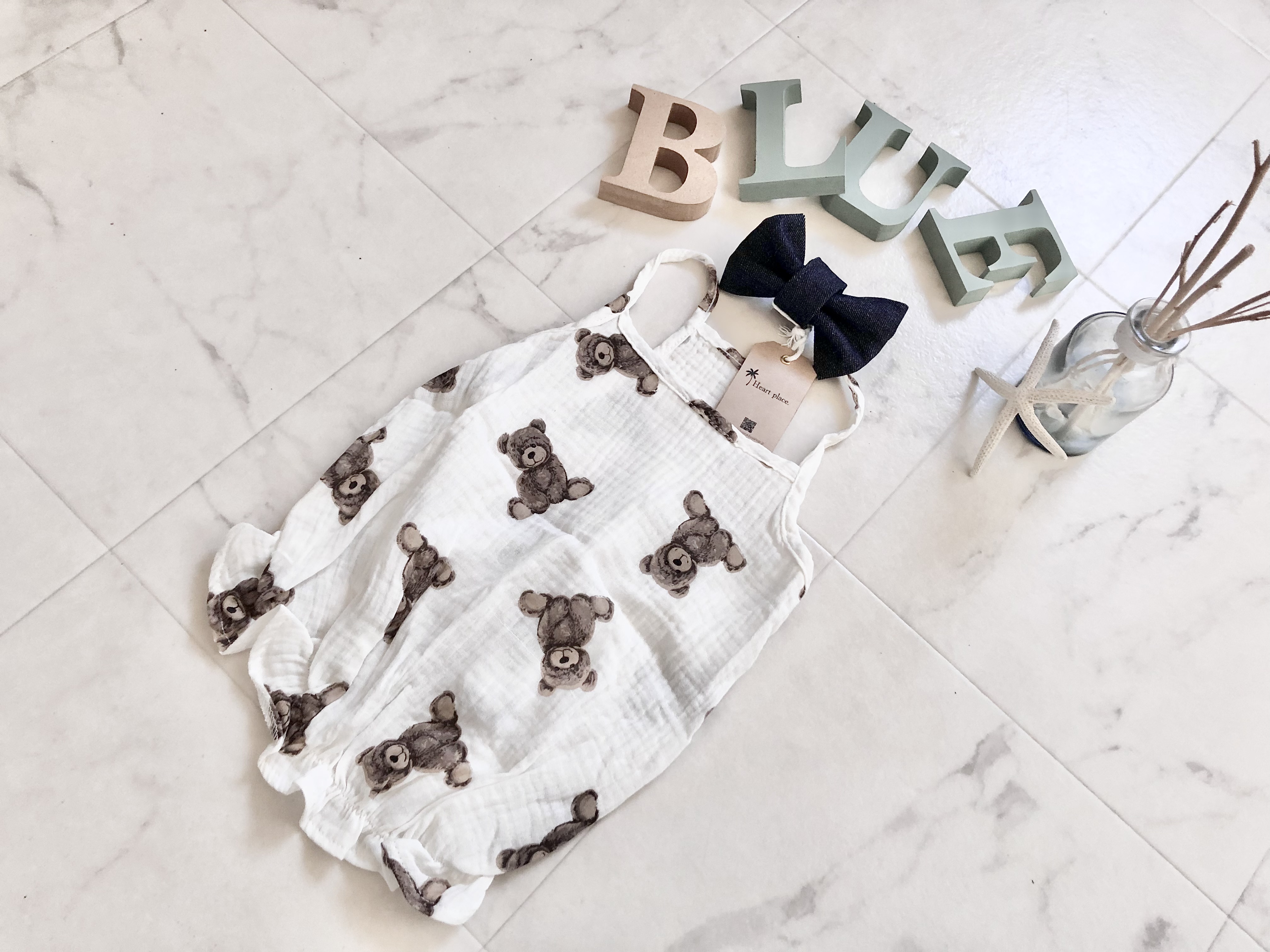 くまちゃんバルーントップス × デニム*