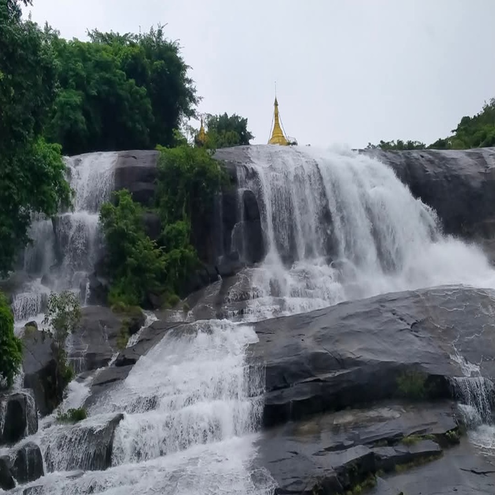 【知られざる絶景】ミャンマー各州に点在する神秘の滝を巡る旅
