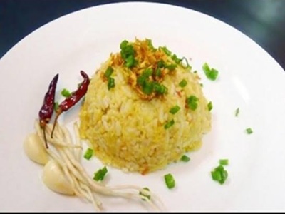 ミャンマーの伝統料理「魚ご飯」